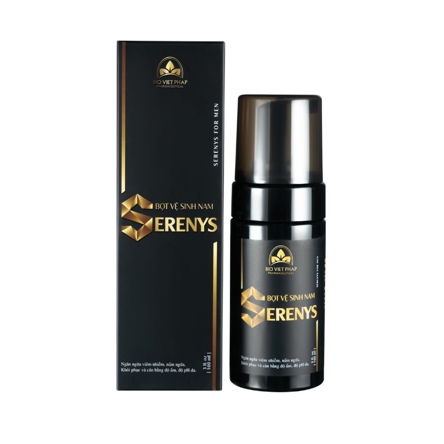 Bọt Vệ Sinh Nam Serenys 100ml Làm Sạch Ngăn Ngừa Viêm Nấm Uy Tín 