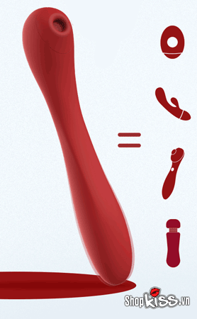 Máy massage điểm G Meese sưởi ấm bú mút kích thích cực phê