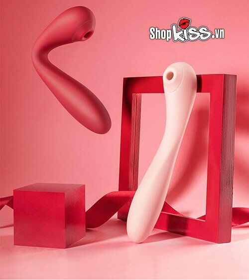 Meese Heated Sucking G-Spot Vibrator Female Pleasure 205x38mm