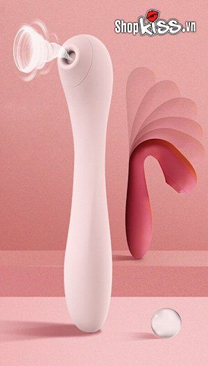 Máy massage điểm G Meese sưởi ấm bú mút kích thích cực phê