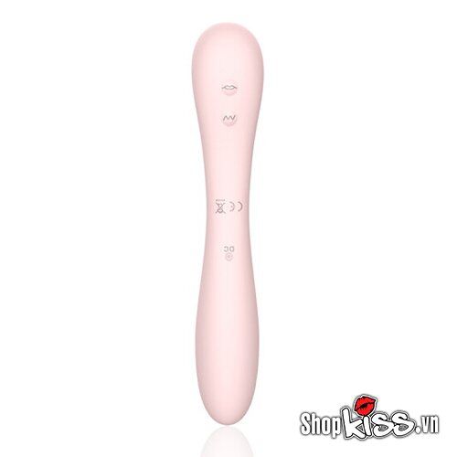 Meese Heated Sucking G-Spot Vibrator Female Pleasure 205x38mm