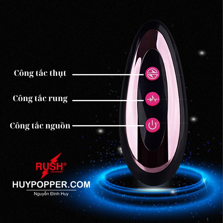 Mini Remote Controlled Automatic Vibrating Male Toy