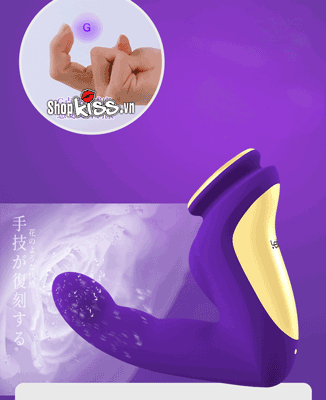 Ngón tay rung móc cua Leten Taka Kato kích thích mạnh mẽ