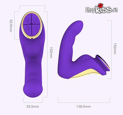 Ngón tay rung Leten Taka Kato silicone kích thích điểm G nữ giới