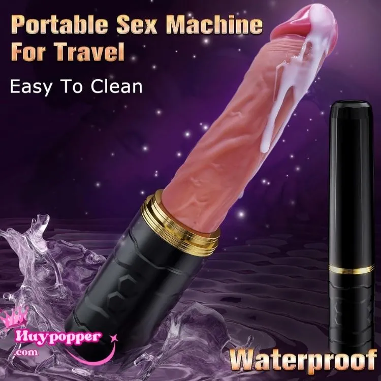 Dương vật giả rung thụt silicon ngụy trang cao cấp chân hít tường điều khiển