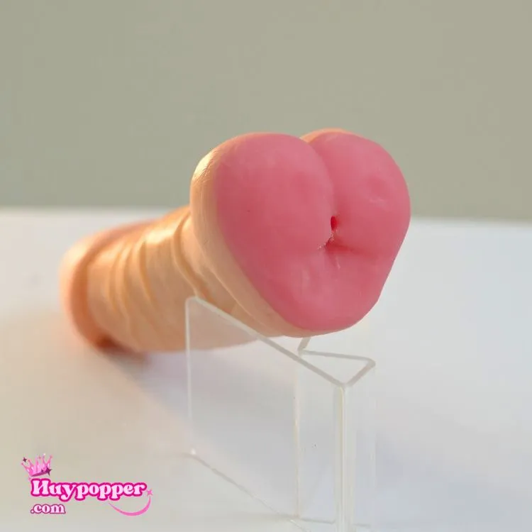 Dương Vật Giả Kèm Âm Đạo Silicon Mềm Mịn Thật Giống