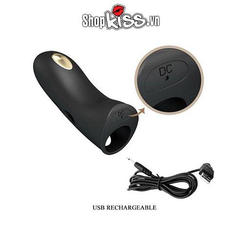 Bao ngón tay rung Prettylove Marico kích thích điểm G mát xa tăng khoái cảm