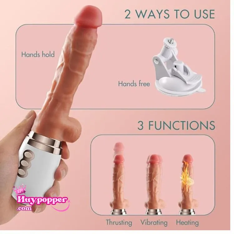 Dương vật giả Snakie rung thụt mạnh như thật