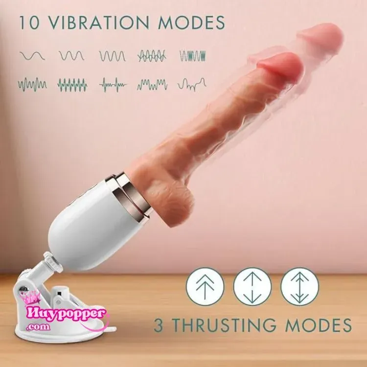 Dương vật giả Snakie rung thụt mạnh như thật