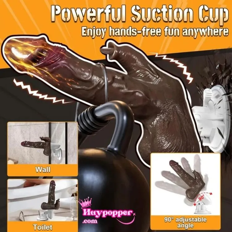 Dương vật giả Selina cao cấp rung thụt silicon mềm mại siêu thực