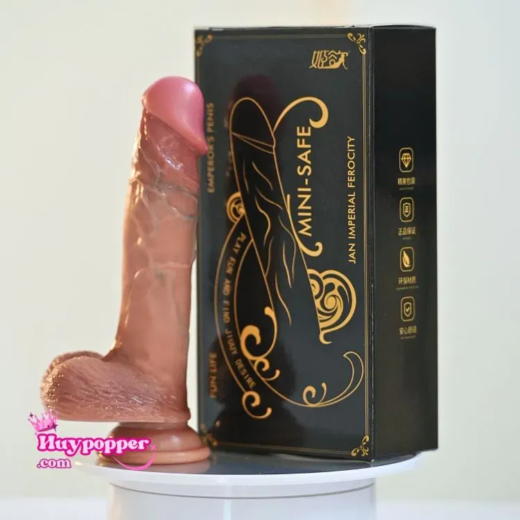 Dương vật giả silicon Queen cao cấp đế hít chắc chắn 1:1