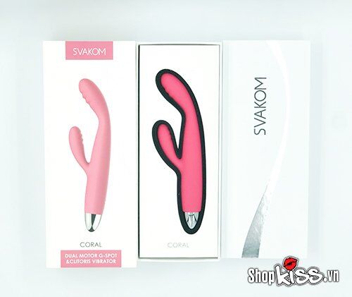 Svakom Coral G-Spot Vibrator 5 Modes USB Rechargeable
