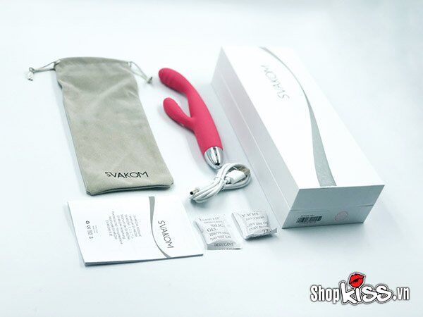  Sỉ Dụng cụ mát xa điểm G và âm vật Svakom Coral hàng xách tay