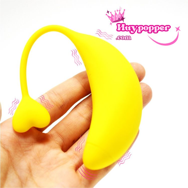 Trứng Rung Điều Khiển Qua App Trái Chuối Siêu Mạnh Mượt Mà