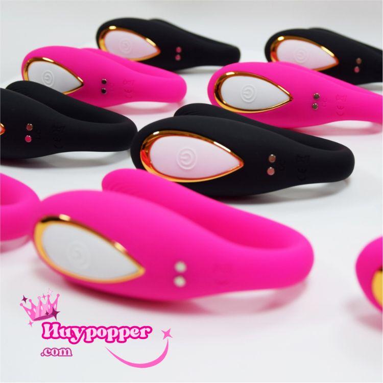 Trứng rung chữ C điều khiển từ xa app 2 mô tơ 10 chế độ rung mãn nhãn