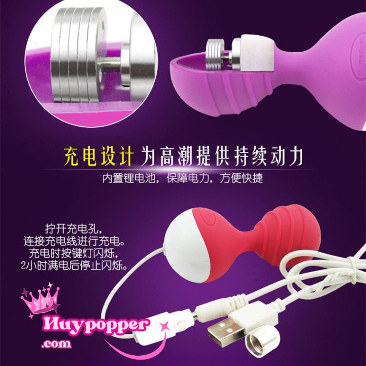 Kagel Rechargeable 10-Speed Silicone Egg Vibrator