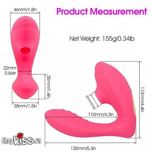 Máy rung bú mút âm vật điểm G Mary kích thích cực phê