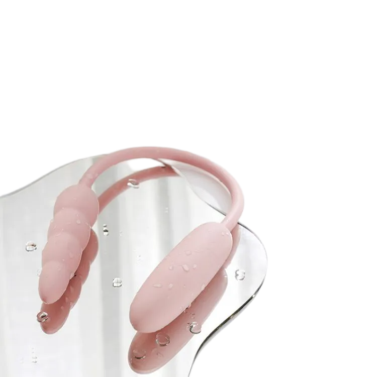 Trứng rung tình yêu 2 đầu Lisa silicon mềm kháng nước pin sạc tiện lợi 