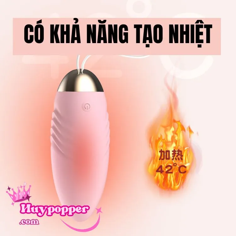 Trứng rung Isabella điều khiển từ xa kích thích tình cảm