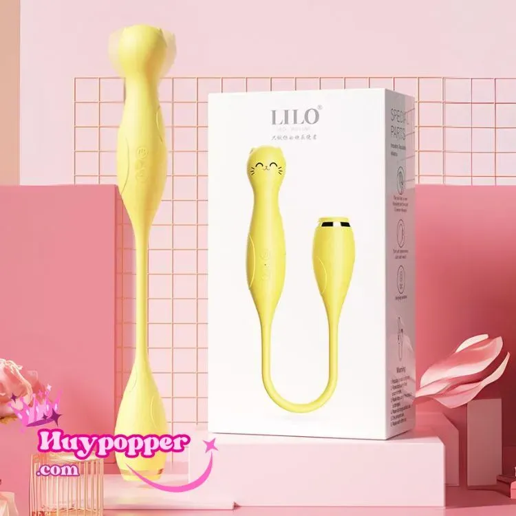Trứng rung hai đầu vỗ âm đạo LILO 10 chế độ cực mạnh 