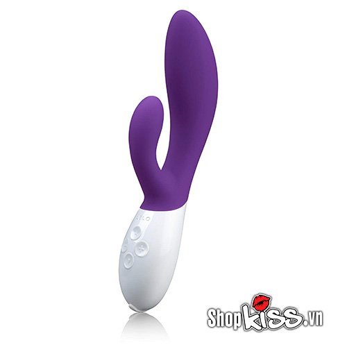 Dụng cụ massage điểm G âm vật Lelo Ina 2 silicon ABS cao cấp tím