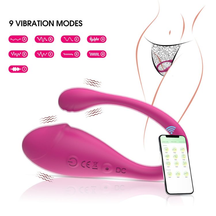 Trứng Rung Nòng Nọc App Điều Khiển Từ Xa Đồ Chơi Người Lớn