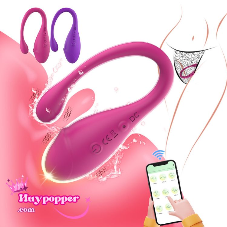 Trứng Rung Nòng Nọc App Điều Khiển Từ Xa Đồ Chơi Người Lớn
