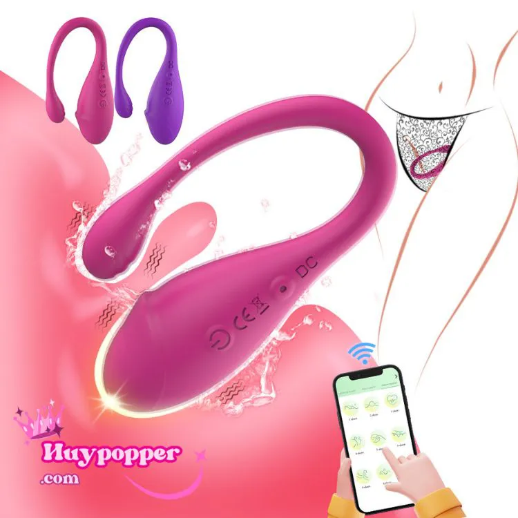Trứng Rung Nòng Nọc App Điều Khiển Từ Xa Đồ Chơi Người Lớn