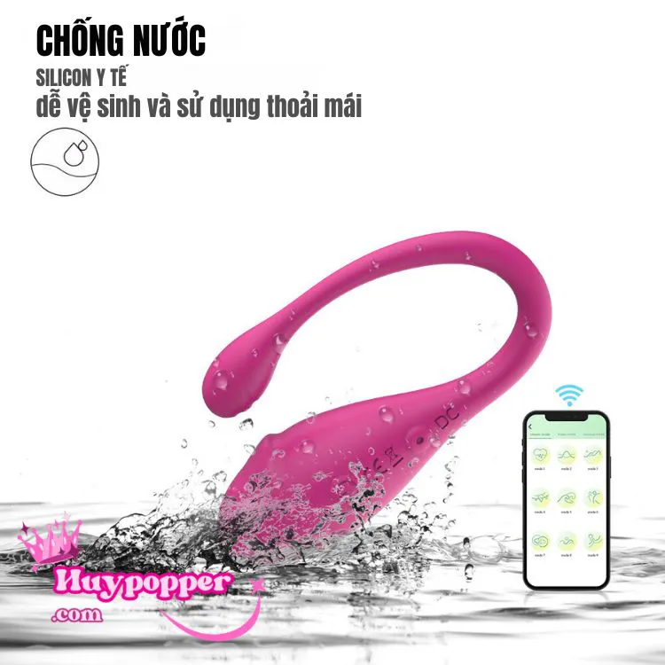 Trứng Rung Nòng Nọc App Điều Khiển Từ Xa Đồ Chơi Người Lớn