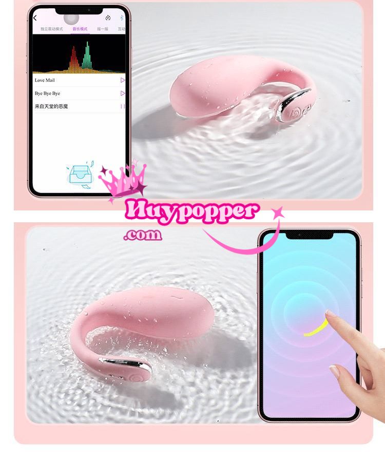 Trứng Rung Cá Heo Điều Khiển Qua App Tăng Khoái Cảm Mạnh Mẽ