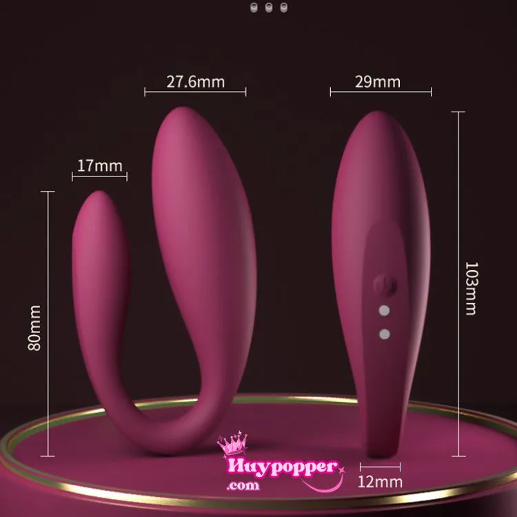 Trứng Rung Chữ C Cao Cấp Đa Tần Số Thiết Kế Sang Trọng