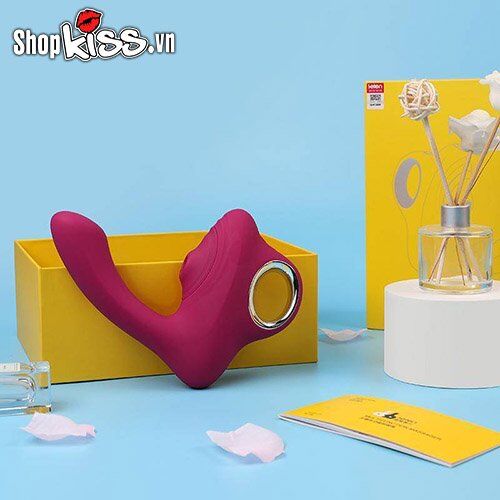 Máy mát xa điểm G bú mút âm vật Leten sưởi ấm rung đa chế độ