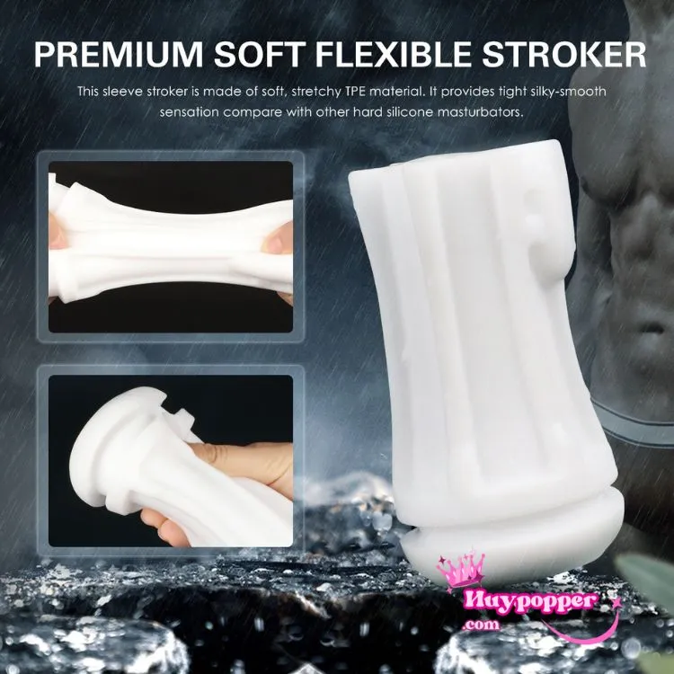 Cốc thủ dâm Lussi Silicon cao cấp đa năng mềm mịn sạc pin