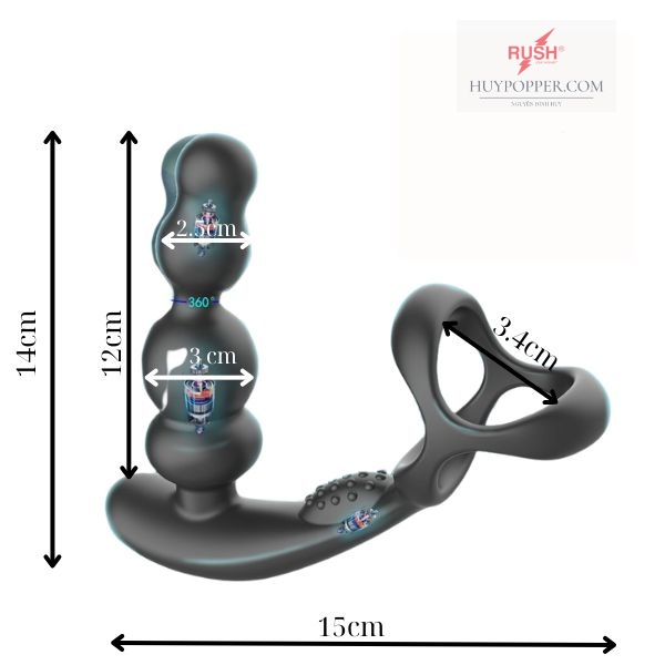 Trứng Rung Hậu Môn App Điều Khiển Thông Minh Kích Thích Mạnh