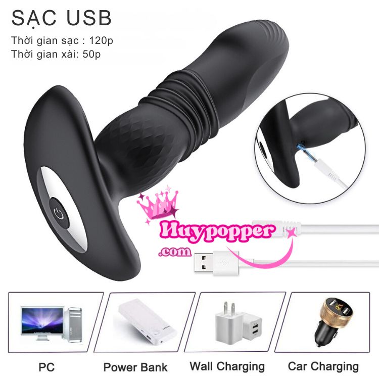 Dụng Cụ Kích Thích Tiền Liệt Florita Tăng Khoái Cảm Nam Giới