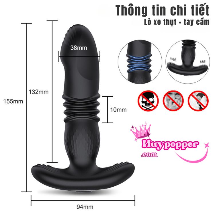 Dụng Cụ Kích Thích Tiền Liệt Florita Tăng Khoái Cảm Nam Giới