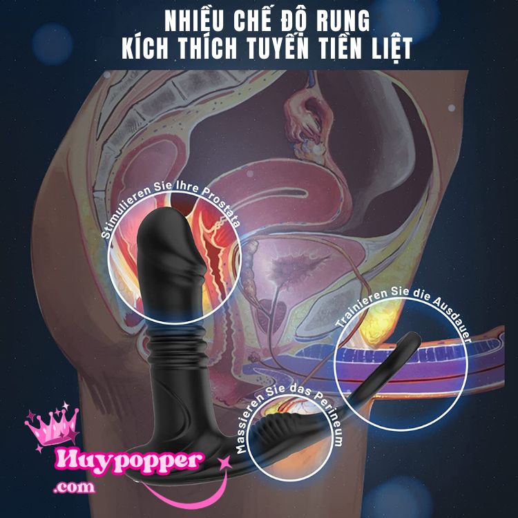 Máy kích tuyến tiền liệt Bara rung thụt mạnh mẽ