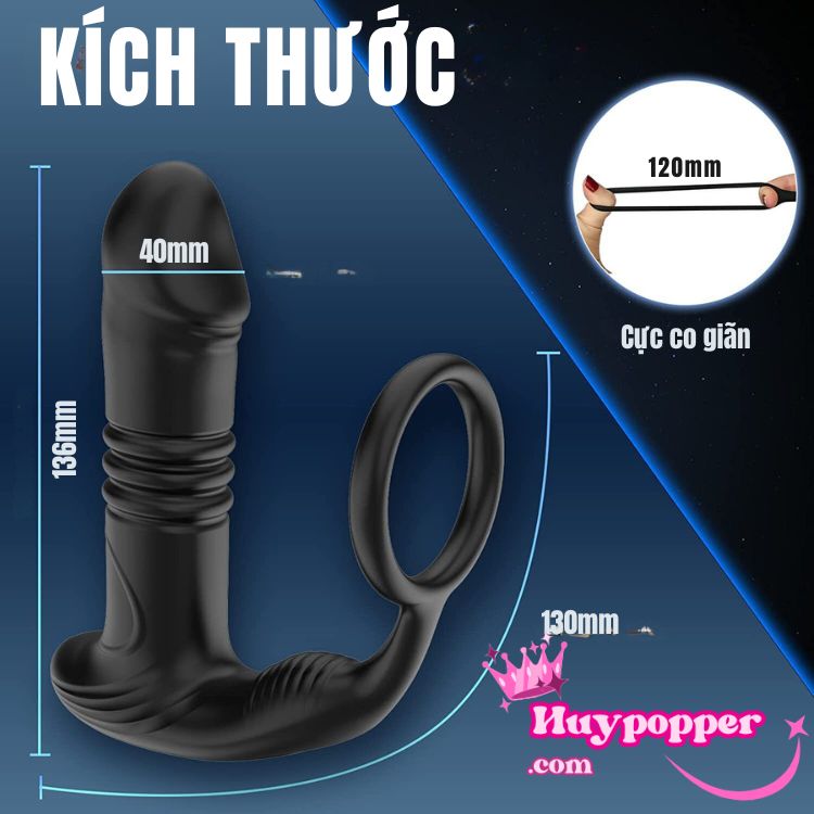 Máy kích tuyến tiền liệt Bara rung thụt mạnh mẽ