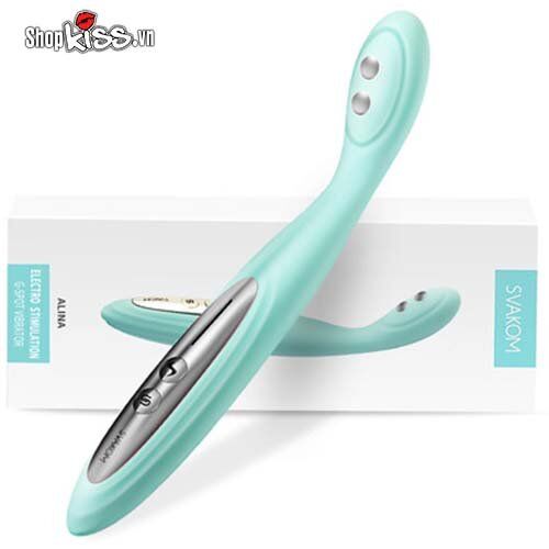 Máy kích thích điểm G Svakom Alina rung sốc điện cao cấp chuẩn USA
