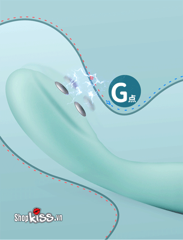 Máy kích thích điểm G Svakom Alina rung sốc điện cao cấp chuẩn USA