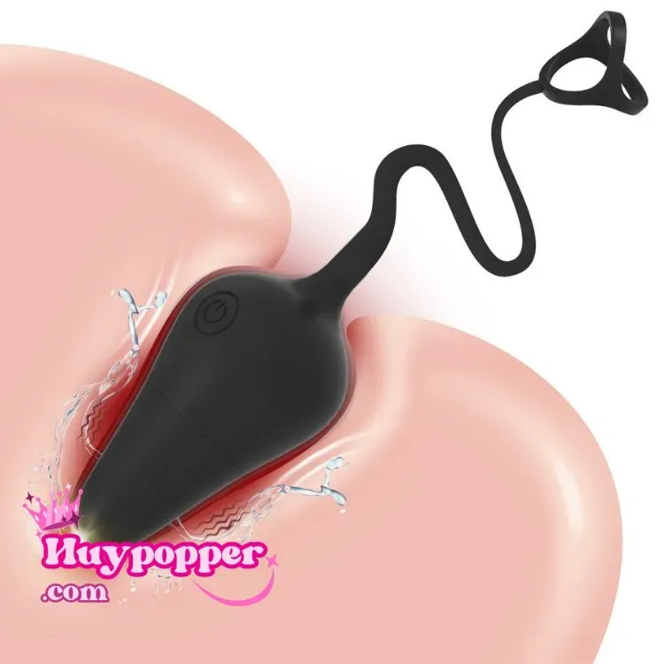 cockring plug mini điều khiển từ xa rung mạnh chống nước dễ vệ sinh