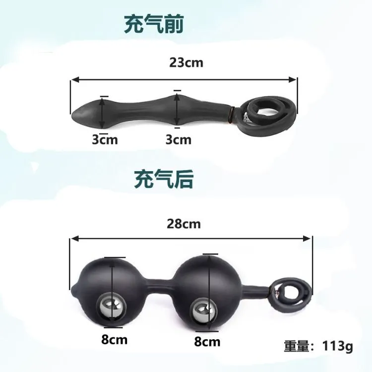 Plug hậu môn bơm hơi tăng khoái cảm kích thích sâu