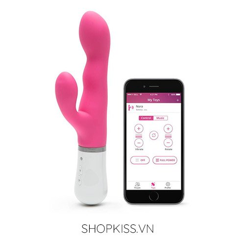 dụng cụ mát xa điểm g lovense nora điều khiển qua app