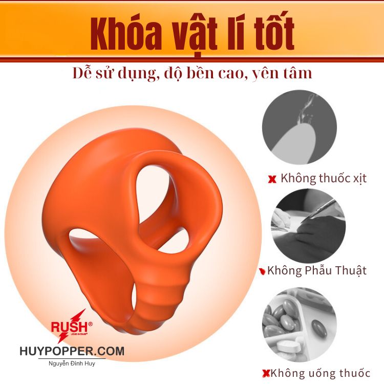 Vòng Cao Su Jack Tăng Khoái Cảm Kích Thích Nam Giới