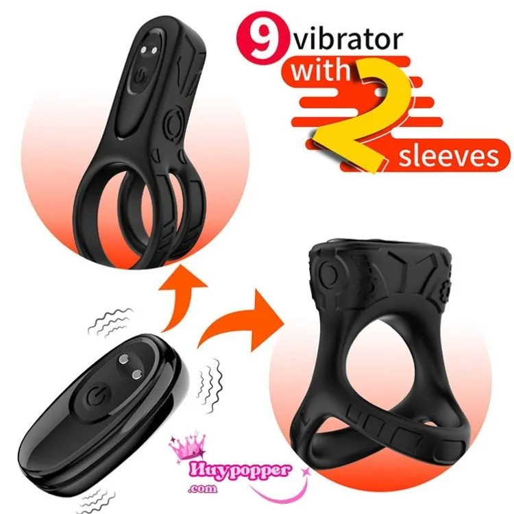 Vòng Dương Vật Rung Thông Minh Kích Thích Mạnh Mẽ Đa Năng