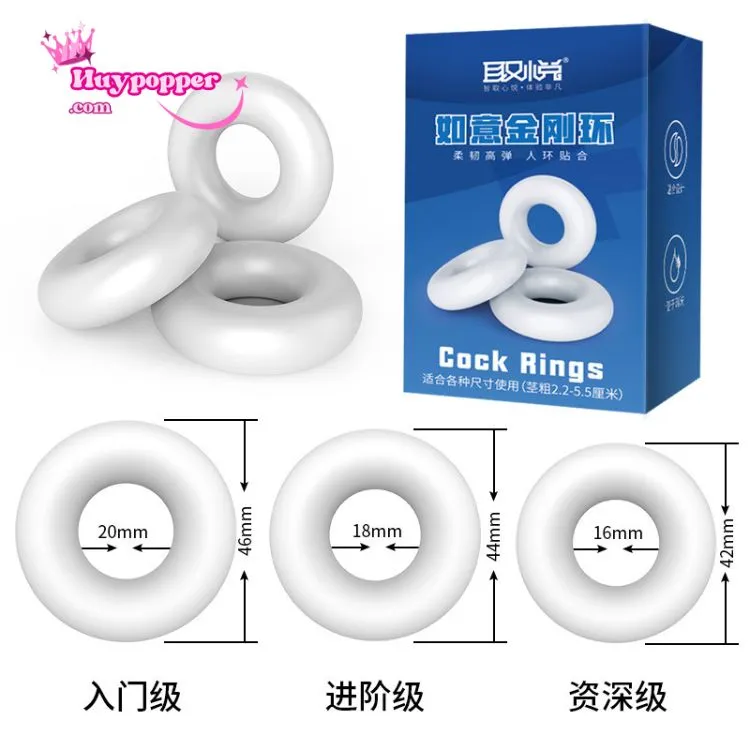 Vòng đeo dương vật tối giản tăng khoái cảm kích thích cực đỉnh Vòng đeo dương vật tối giản tăng khoái cảm kích thích cực đỉnh