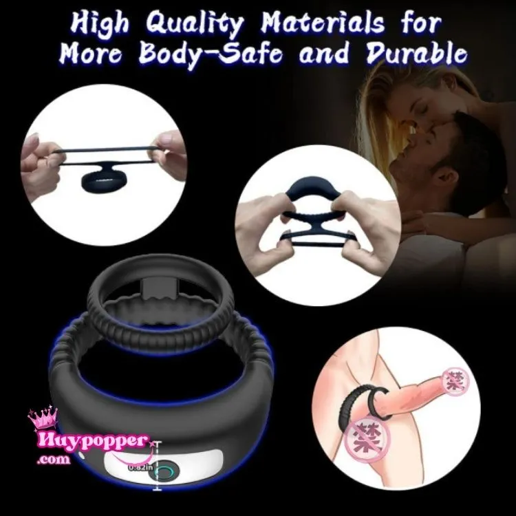Vòng rung kép Jella đeo dương vật tăng khoái cảm tuyệt đỉnh Vòng rung kép Jella đeo dương vật tăng khoái cảm tuyệt đỉnh