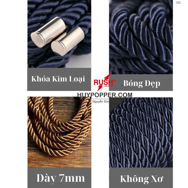 Dây Thừng Mềm Trói Buộc BDSM 10m Mềm Mại Trói Nghệ Thuật