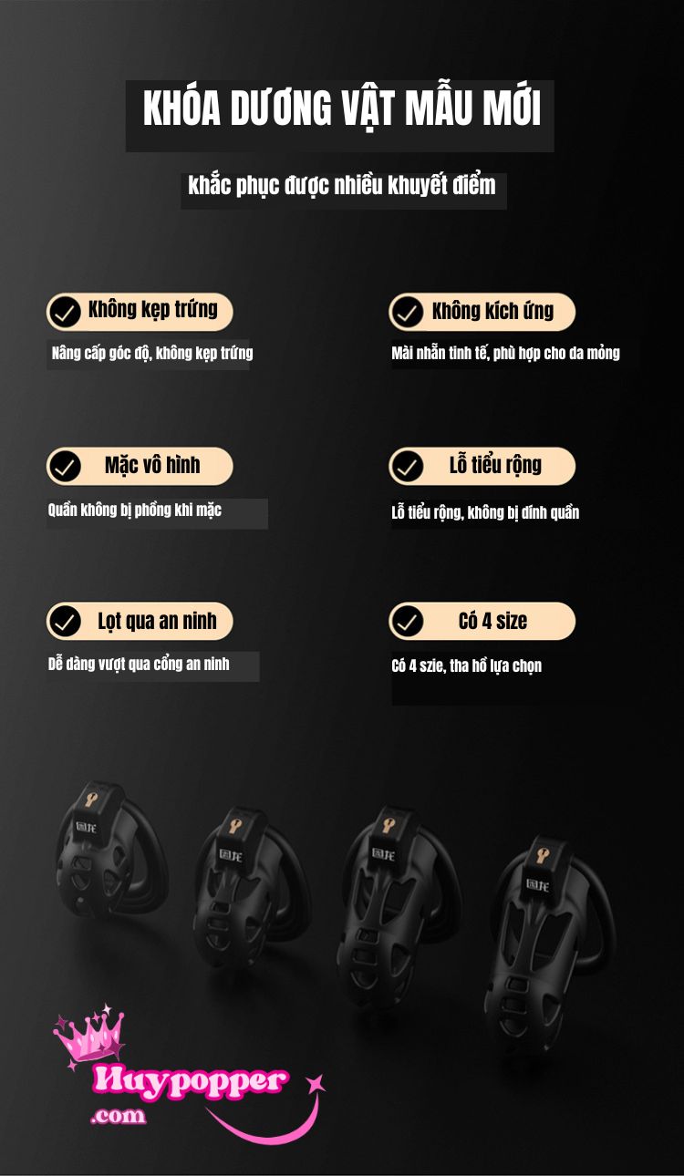 Khóa Dương Vật Rồng Cao Cấp Size XS Chính Hãng Giá Tốt Khóa Dương Vật Rồng Cao Cấp Size XS Chính Hãng Giá Tốt