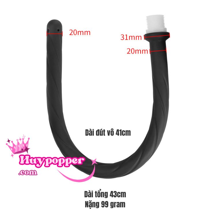 Đồ chơi BDSM cao cấp Dụng cụ vệ sinh hậu môn an toàn tiện lợi